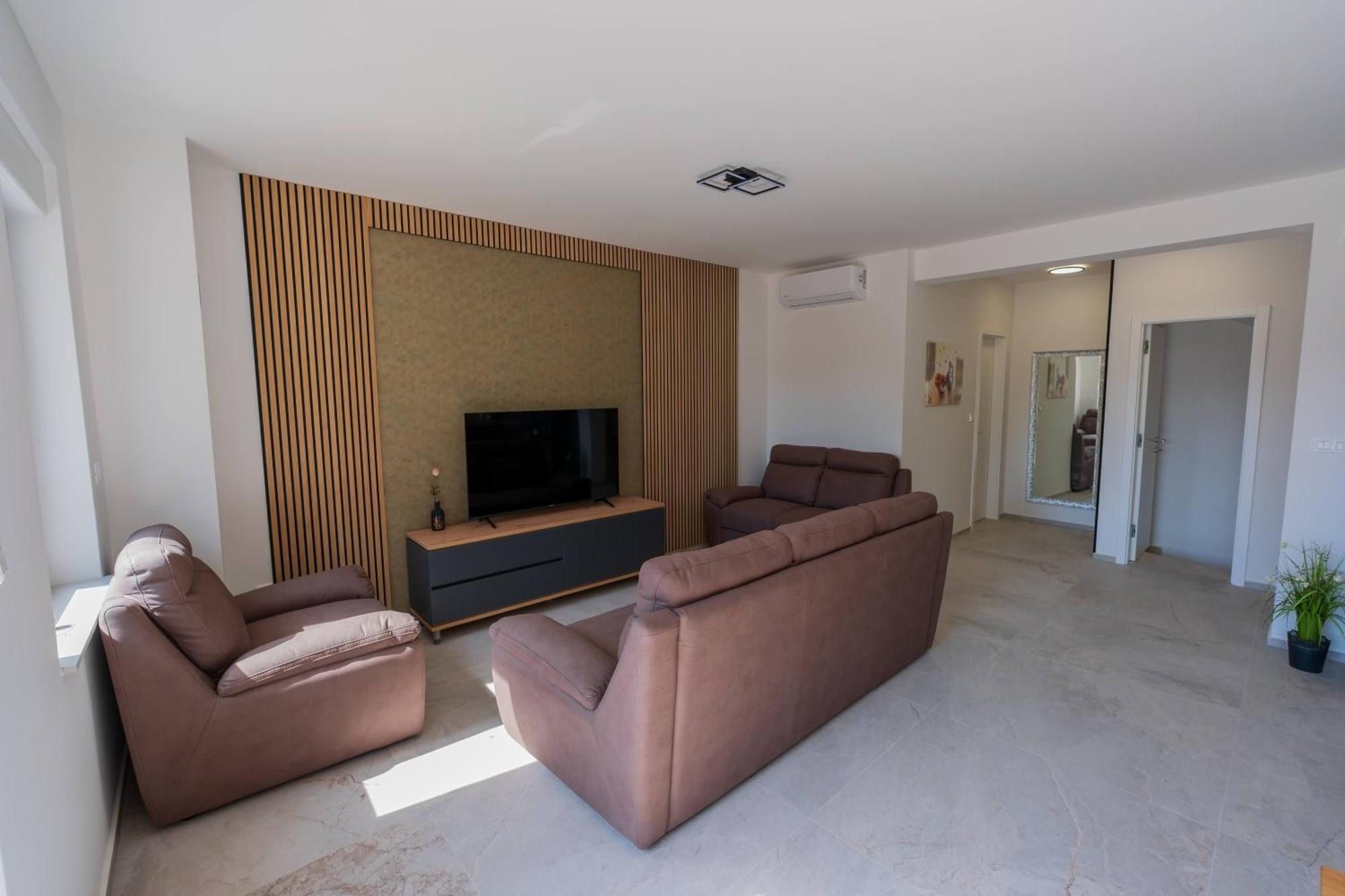 Three-Bedroom Premium Holiday Home Atmosfera With Private Pool&Sauna Vodice Ngoại thất bức ảnh