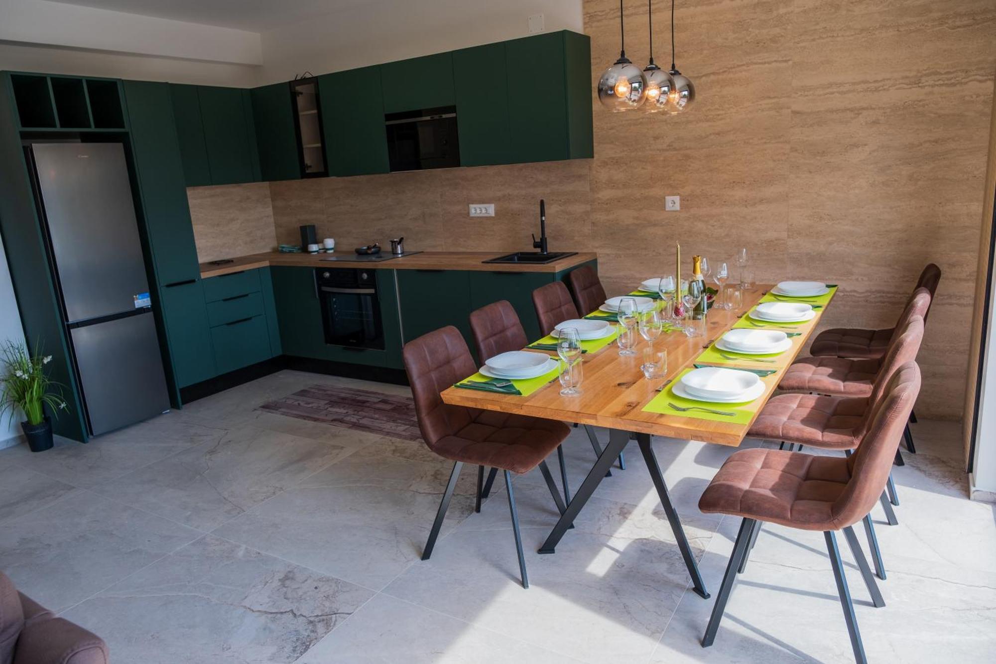 Three-Bedroom Premium Holiday Home Atmosfera With Private Pool&Sauna Vodice Ngoại thất bức ảnh